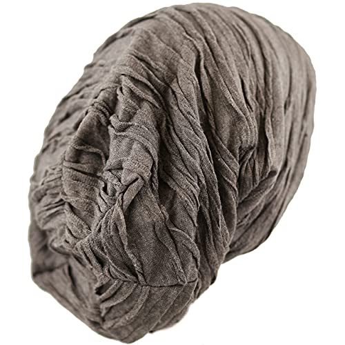 Chemo Slouchy Style Baggy Beanie Cancer Headwear for Women Fleece Lining Winter Hat - color: 6. 2800 - Khaki