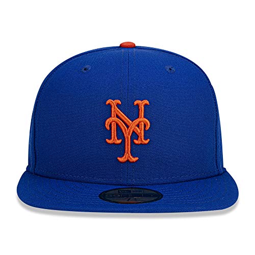 New Era Mens New York Yankees MLB Authentic Collection 59FIFTY Cap, Adult, Scarlet - color: Royal, size: 7 7/8