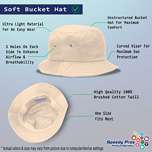 Bucket Apparel Hat Earth Flag Style B Embroidery Cotton Hats for Men & Women