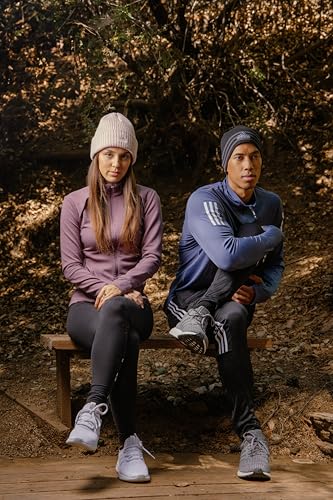 adidas Kids Twilight Ballie Pom Beanie - color: Semi Pink Spark/Sandy Pink/Twilight