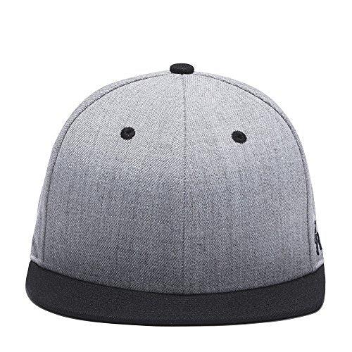 RIOREX Hip hop caps Fashion Animal Embroidery Baseball Cap for Men Adjustable Leather Belt Strapback Baseball Cap - color: Gray-black