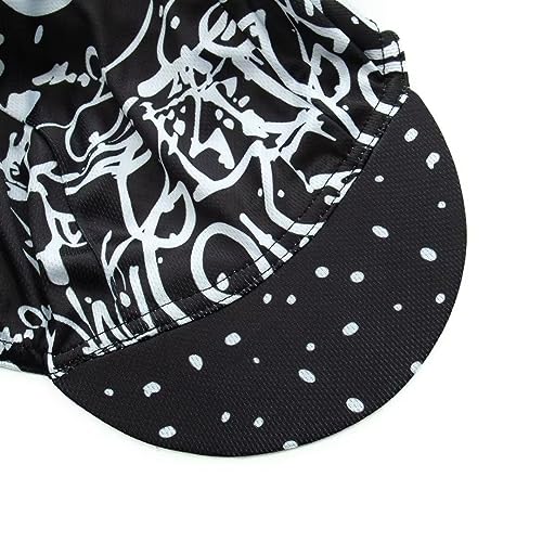 Funny Cycling Cap - Men and Women Cycling Hat-Under Helmet Bike Cap One Size - color: Aa7