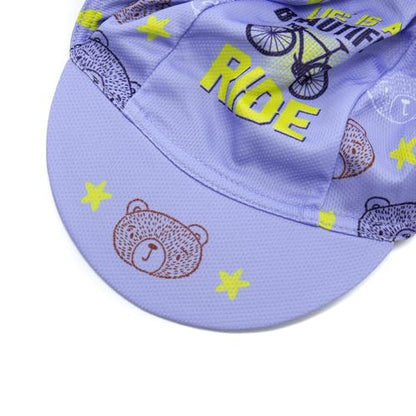 Cycling Cap for Man and Woman Cycling Hat Under Helmet-Polyester Breathable Sweat Absorbent - color: Flo-21