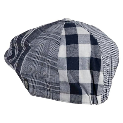 e4Hats.com Big Size 8 Panel Spring Patchwork Newsboy Hat - size: 3X-Large
