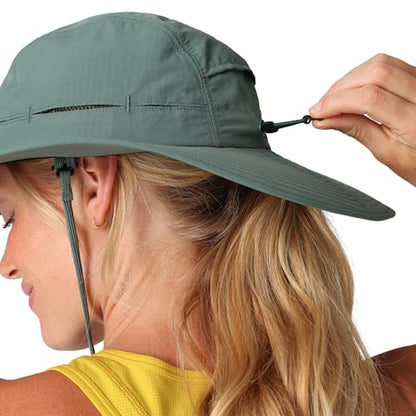Outdoor Research Sunbriolet Sun Hat - color: Malachite, size: Large