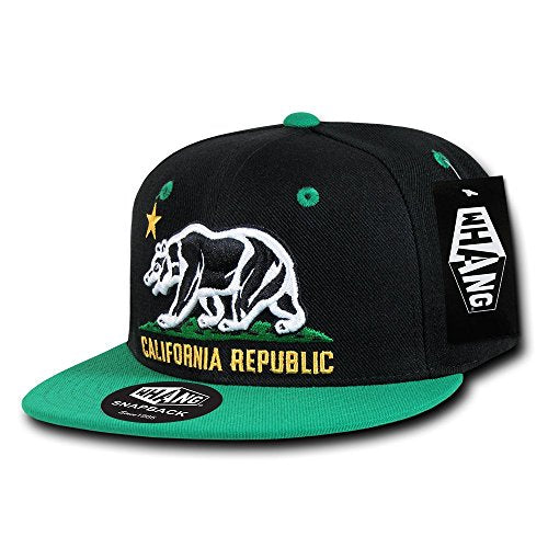 Whang Snapbacks - color: Black Kelly