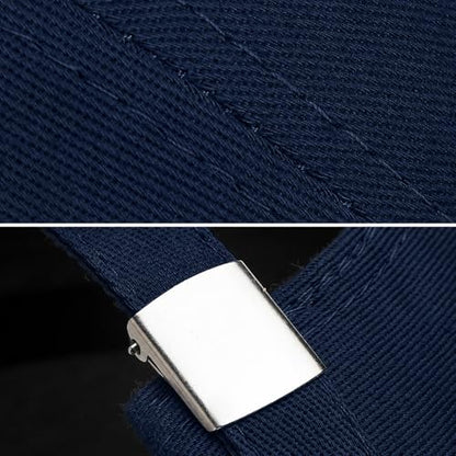 Outdoor Brimless Hat for Men Women, Adjustable Rolled Cuff Skull Cap - color: 1#navy Blue