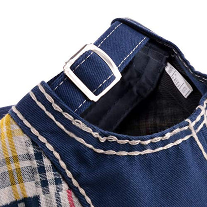 MOACC M Men Beret Hat Cotton Buckle Adjustable Newsboy Hats Cabbie Gatsby Cap - color: Hat-t1-blue