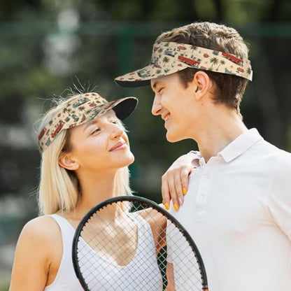 Panda Sports Sun Visor Hats for Women Men - color: 10