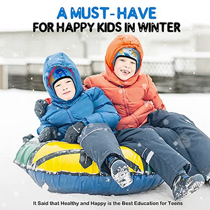 Hikenture Kids Skull Cap Helmet Liner Winter Hat for Boys and Girls Beanie Ski Hat with Thermal Fleece for Snow Sports… - color: Monster