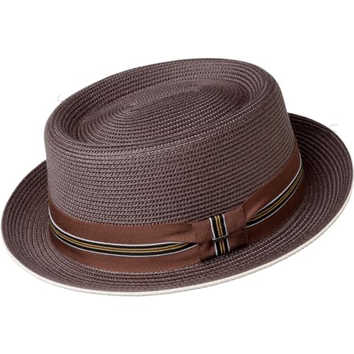 Bailey 1922 Carver Pork Pie Hat - Dusty Olive/XXL - color: Java Bean, size: X-Large