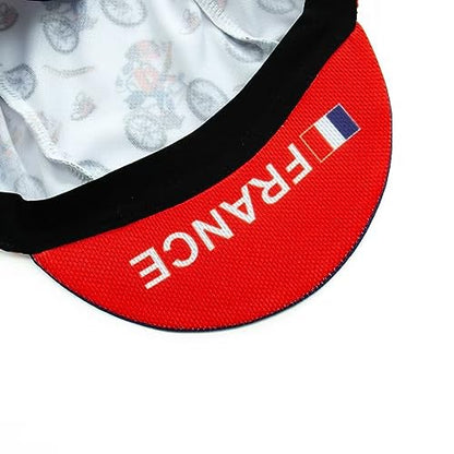 Funny Cycling Cap - Men and Women Cycling Hat-Under Helmet Bike Cap One Size - color: Aa3