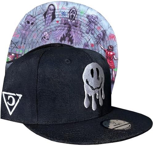 Capiche [99+ Variations] Special Series Snapback Cap - One Size Unisex Men - color: Wall Drawing Sb