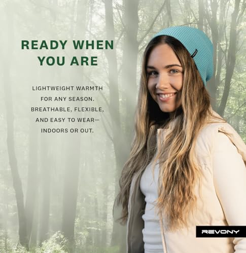 Essential Knit Beanie – Soft, Lightweight Comfort in Fun Colors - color: Teal