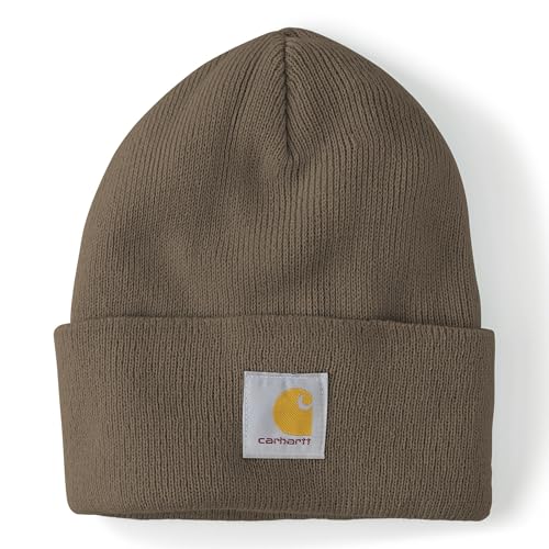 Carhartt Men's Iconic A18 Watch Cap Beanie - color: Canyon Brown