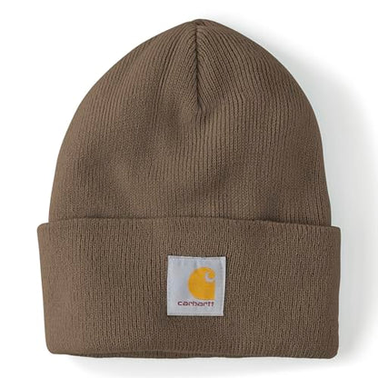Carhartt Men's Iconic A18 Watch Cap Beanie - color: Canyon Brown