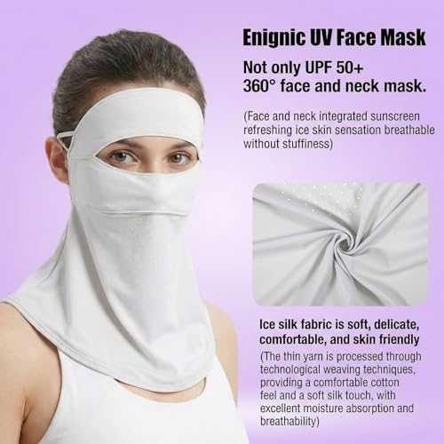UV Sun Protections Face Cover for Sun Protections Face Mask UPF 50+