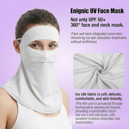 UV Sun Protections Face Cover for Sun Protections Face Mask UPF 50+