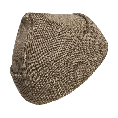 adidas Men's Premium Cuff Fold Beanie - color: Khaki Six/Grey Six