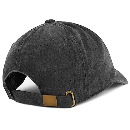 Trendy Apparel Shop Las Vegas Est.1905 Embroidered Pigment Dyed Cotton Baseball Cap - color: Black