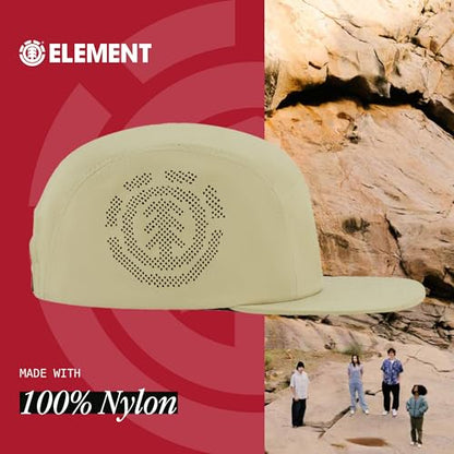 Element Unisex Adult Element Camper Hat, Adult Strapback with Slight Curved Brim - color: Light Green