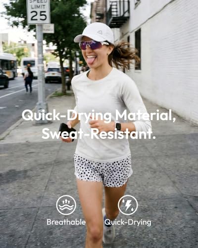 Jeasona UPF 50+ UV Protection Running Hat for Women, Lightweight Quick Dry Packable Sun Protection Baseball Cap - color: White