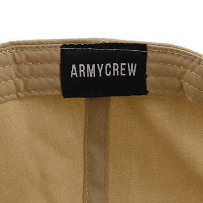 Armycrew XXL Oversize High Crown Adjustable Plain Solid Baseball Cap - color: Khaki