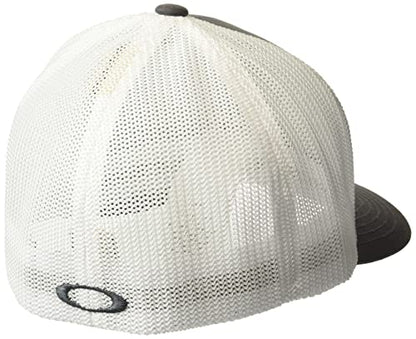Oakley Mens Oakley Golf Cresting Trucker - color: Forged Iron/White, size: Small-Medium