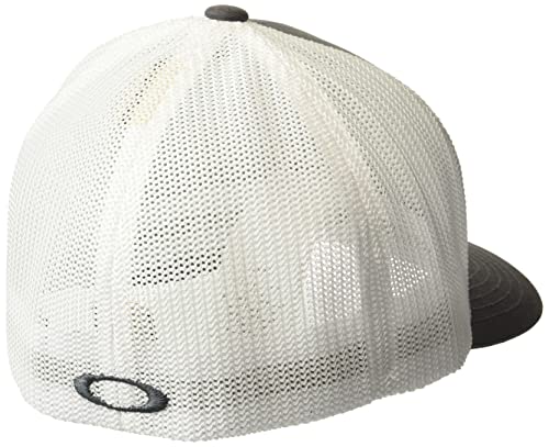 Oakley Mens Oakley Golf Cresting Trucker - color: Forged Iron/White, size: Small-Medium