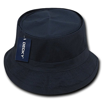 Decky Fisherman's Bucket Hat - color: Navy, size: Small-Medium