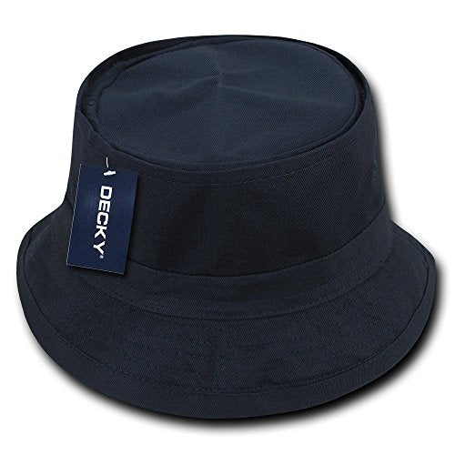 Decky Fisherman's Bucket Hat - color: Navy, size: Small-Medium