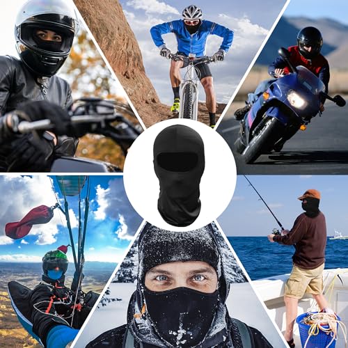 Pukavt Balaclava Face Mask, Ski Mask for Men Women,Camouflage Pink