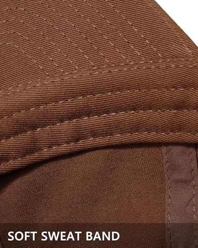 GADIEMKENSD Unstructured Baseball Cap Adjustable, Running Hat for Men Women, Cotton Dad Hat Plain for Outdoors Activities - color: Coyote Brown