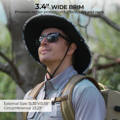 KastKing Sol Armis UPF 50 Boonie Hat for Sun Protection,Men Women - color: Ice