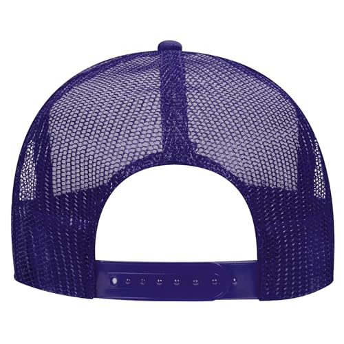 Margarita Social Club Trucker Hat | Margs Tequila Drinking Funny Cute Drinks | Premium Mesh Foam Trucker Hat for Men & Women - color: Purple/White