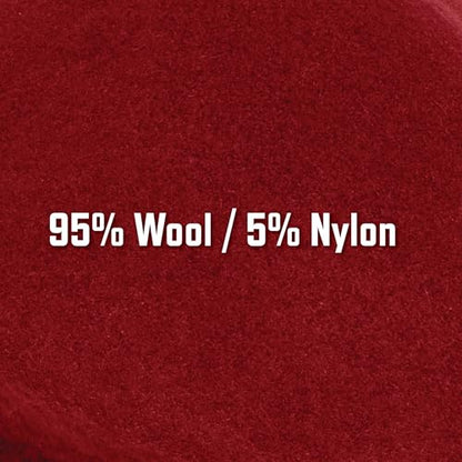 Rothco Wool Monty Beret - Elevate Your Style - Classic Uniform Ready Cap - color: Red, size: X-Large