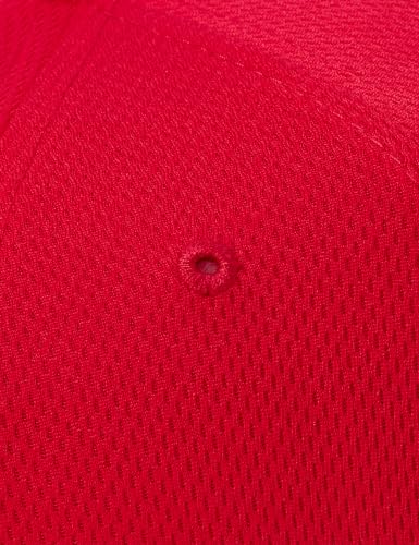 Mizuno Unisex Hat - color: Red, size: Small-Medium