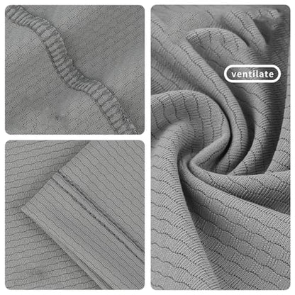 Cmonie 4-6Pack Breathable Skull Caps for Men Women - color: 4pack-black&light Gray&gray&white