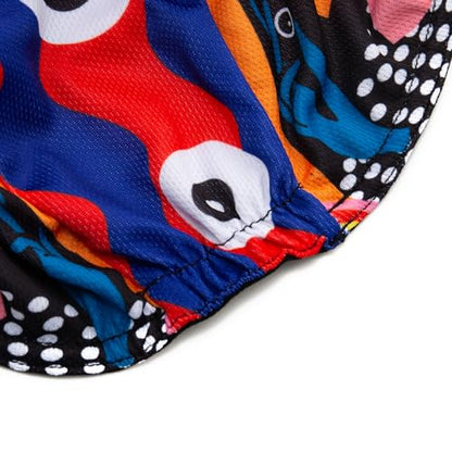 Cycling Cap for Man and Woman Cycling Hat Under Helmet-Polyester Breathable Sweat Absorbent - color: Bplan-24