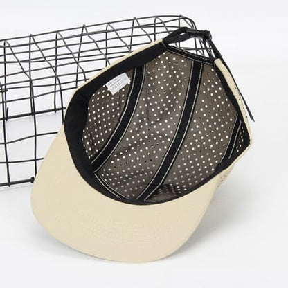 COOLSOME Five Panels Hat Basic Daily Wear Breathable Mesh Airy Quick Dry Cap - color: Laser Mesh|blue L 60-62cm