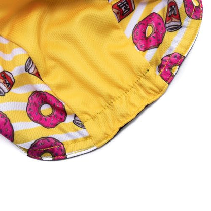 Cycling Cap for Man and Woman Cycling Hat Under Helmet-Polyester Breathable Sweat Absorbent - color: Bee-19