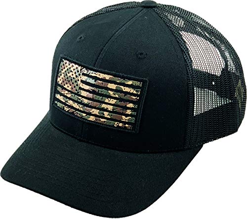 KBETHOS Flag USA America Military Thin Blue Line Thin Red Line Vintage Distressed Baseball Cap Dad Hat Unisex Adjustable… - color: Black Camo Tactical Usa Patch