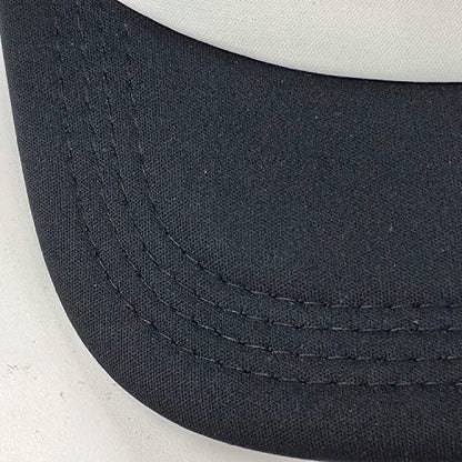 12 Pack Sublimation Hats for Men Blank Trucker Hats Bulk Snapback Mesh Women Baseball Caps DIY Custom 18 Colors - color: Black and White