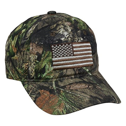 Outdoor Cap Men's Camouflage Americana Cap, One Size - color: Mossy Oak Country Mini
