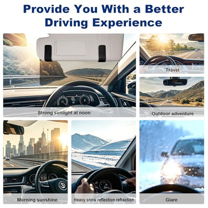 Sun Visor Extender for Car, Adjustable Polarized Sun Visor Extender - size: 1Pack