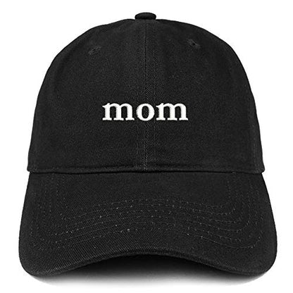 Trendy Apparel Shop Mom and Dad Soft Cotton Couple 2 Pc Cap Set - color: Black Camo