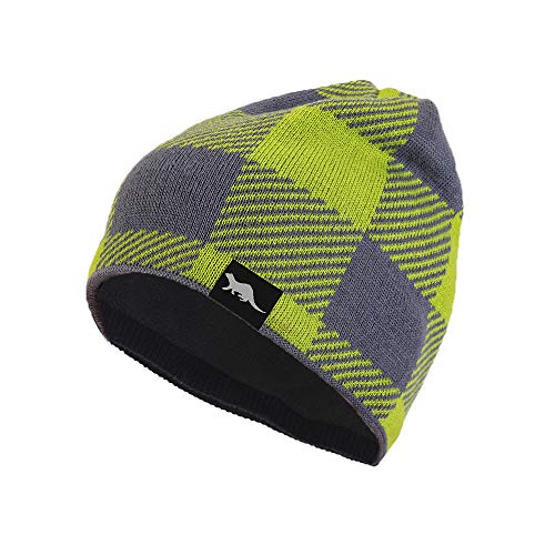 OTTER Waterproof Beanie for Men Women - color: Green-grey