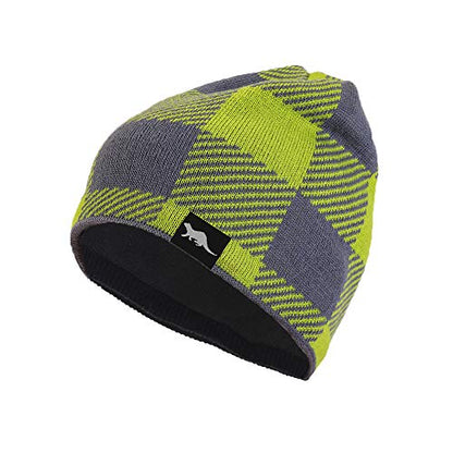 OTTER Waterproof Beanie for Men Women - color: Green-grey