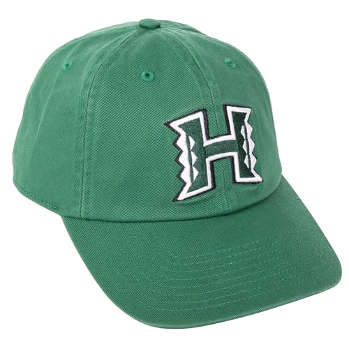 Desert Cactus University of Hawaii Embroidered Baseball Hat Cap - color: Green