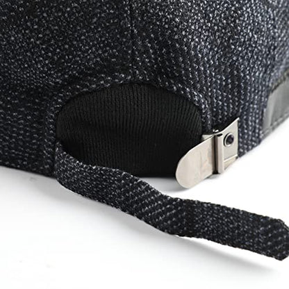 Sumolux Mens Newsboy Hat Flat Cap Gatsby Lvy Irish Hats Driving Cabbie - color: D Dark Gray